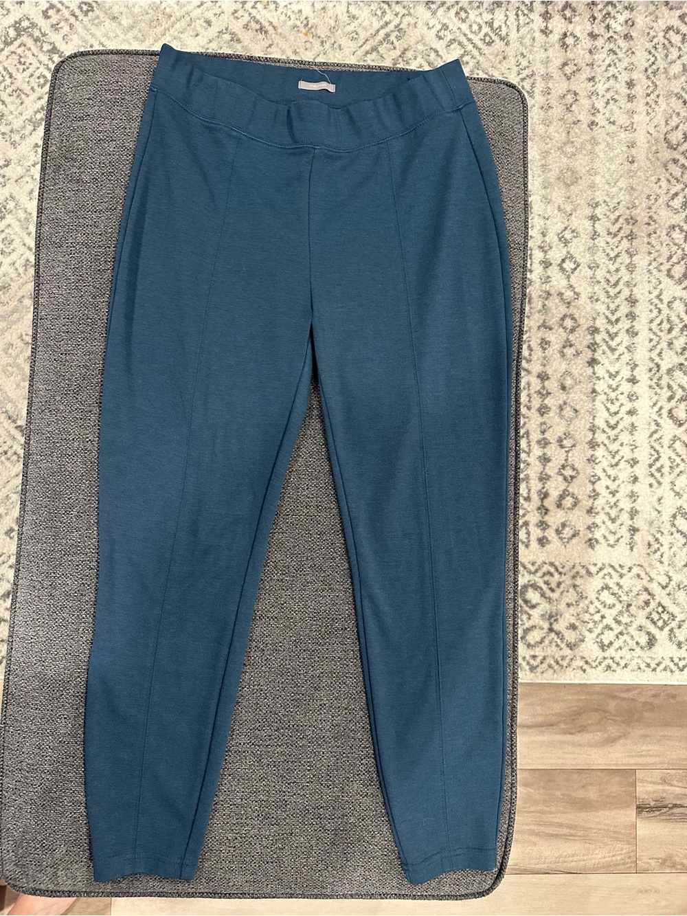 Maurices Teal Blue Ponte Leggings